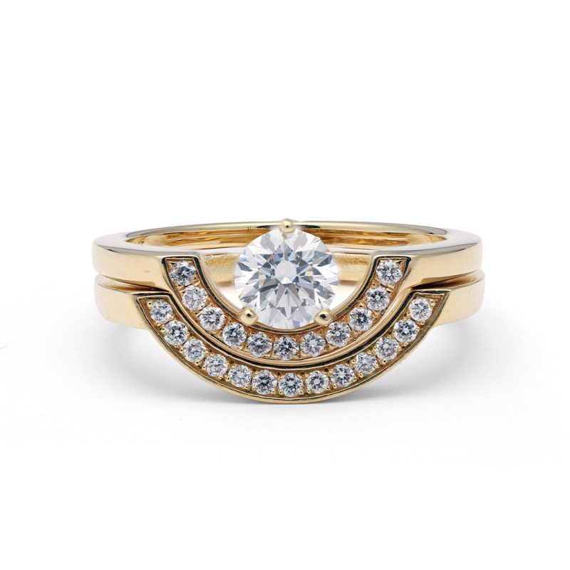 Bague_Intrepide_petit_arc_0.5ct_pavee_-_Or_rose_18k_-_diamant_ethique_-_Loyale_Paris