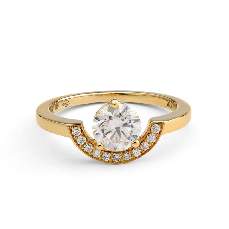 Bague_Intrepide_petit_arc_1ct_pavee_-_Or_jaune_18k_-_diamant_ethique_-_Loyale_Paris_-_1