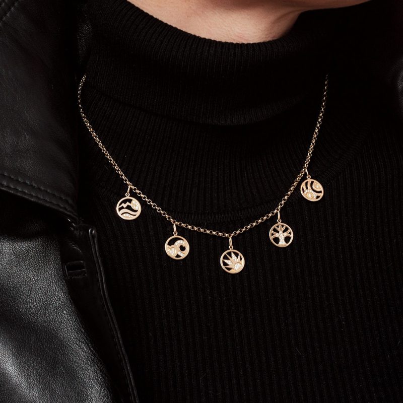 Soul Charms Necklace - 18k yellow gold 2